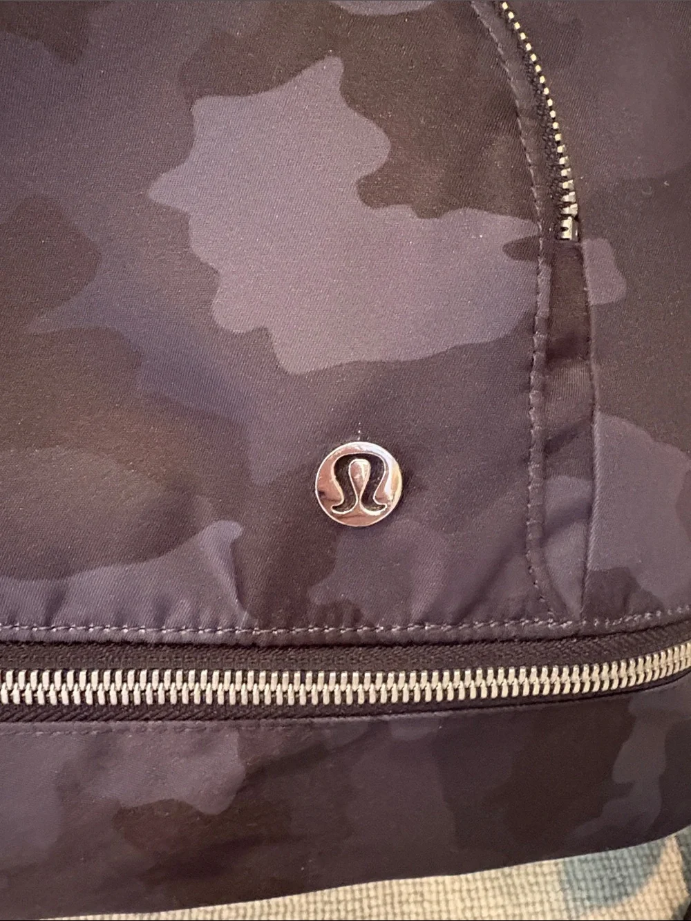 lululemon City Adventure duffle Bag, 29L. Gray Black Camo. NEW!